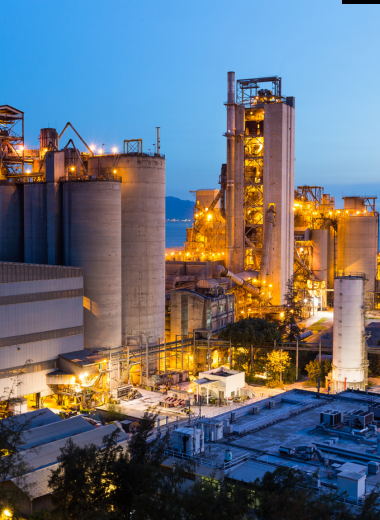 cement & steel plants​-manufactuter
